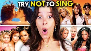 Try Not To Sing or Dance Challenge - 2000s Girl Groups!