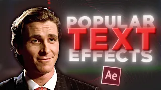 Popular TikTok Text Effect Tutorial I After Effect's Beginner Guide