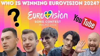 WHO WILL WIN EUROVISION 2024 ACCORDING TO EUROVISION YOUTUBERS? | EUROVISION SONG CONTEST 2024