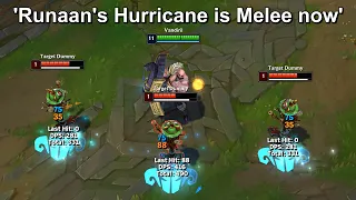 Runaan's Hurricane for MELEE is INSANE! (cancelled idea)