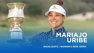 Mariajo Uribe | Final Round Highlights | 70 (-2) | Women’s NSW Open