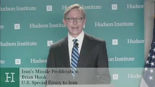 Iran’s Missile Proliferation: A Conversation with Special Envoy Brian Hook