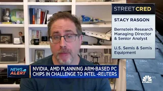Bernstein's Stacy Rasgon reacts to reports of Nvidia & AMD's plan to use ARM-based chips