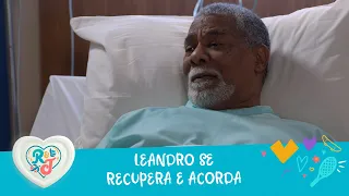 Leandro se recupera, acorda e fala com Bernardo | A Infância De Romeu e Julieta