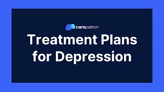 Treatment Plans For Depression