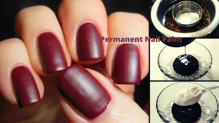 Natural & Long Lasting Nail Mehndi 100% Effective | Using Coffee Powder, Wedding Special #nailmehndi