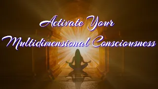 Activate Your Multidimensional Consciousness, 441 cube matrix, 441 Hz, Meditation Music