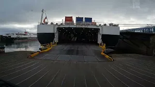 Taking a Coach on the Isle of Man Steam Packet Company Ben-My-Chree