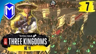 Large City Siege - He Yi - Yellow Turban Records Campaign - Total War: THREE KINGDOMS Ep 7