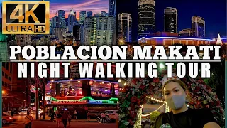 [4K QUALITY] P.O.B.L.A.C.I.O.N MAKATI WALKING TOUR MAKATI CITY PHILIPPINES 🇵🇭