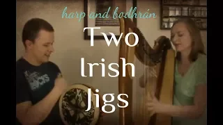 Irish Harp & Bodhrán | Road to Lisdoonvarna / Morrison's Jig