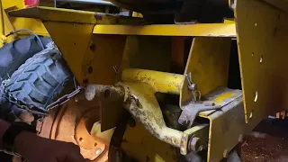 Installing a Brinly Spring Assist on the 1966 Cub Cadet 102 for PA Plow Day!