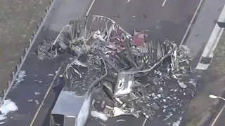 I-95 reopens in Volusia after massive pileup