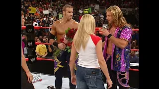 Christian & Chris Jericho Apologize to Trish Stratus & Lita | RAW Dec 08, 2003