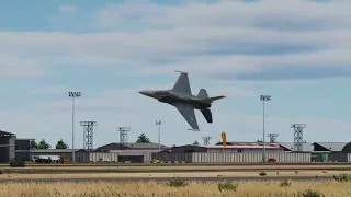 DCS WORLD F-16 DEMO FLIGHT TRAINING AT OJKA