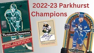 BRINGING BACK THE CLASSICS!! | 2022-23 Parkhurst Champions Hockey Box Opening Part 1