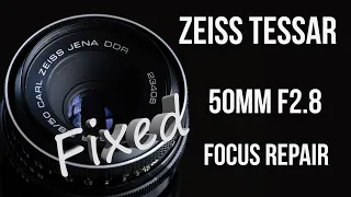 Zeiss 50mm Stuck Focus Fix