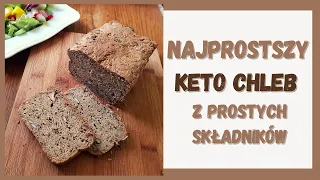 NAJPROSTSZY KETO CHLEB z siemienia lnianego 🍞 PROSTY KETO CHLEB chleb bez glutenu!