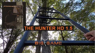 UNBOXING & REVIEW Big Game Hunter HD 1.5 Tree Stand | HOW TO Setup a Tree Stand By Yourself