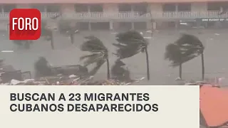 Buscan a por lo menos 23 migrantes cubanos tras impacto Ian en Florida - A Las Tres