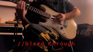 Polyphia style improv // bleed through