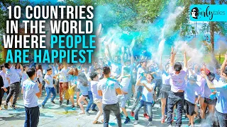 10 Happiest Countries Around The World | Curly Tales