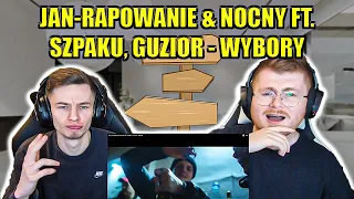 DANCE BEAT GOES HARD! JAN-RAPOWANIE & NOCNY FT. SZPAKU, GUZIOR - WYBORY ENGLISH AND POLISH REACTION