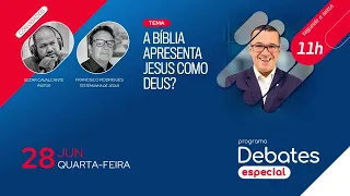 SEZAR CAVALCANTE X TESTEMUNHA DE JEOVÁ (Francisco): A Bíblia apresenta Jesus como Deus?