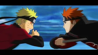 Naruto VS Pain(AMV)Till I Collapse Neffex Remixes