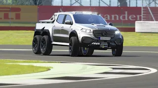 Mercedes-Benz X-Class Carlex EXY Monster X 6X6 2019 Top Gear at Silverstone