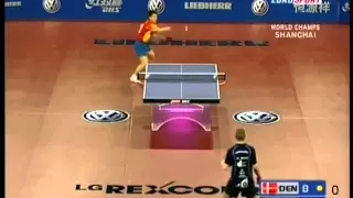 Best comeback ever - Michael Maze vs. Hao Shuai at WTTC 2005