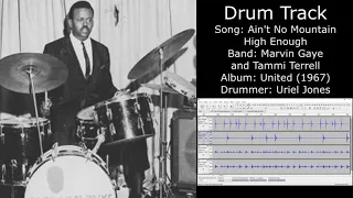 Ain't No Mountain High Enough (Marvin Gaye and Tammi Terrell) • Drum Track
