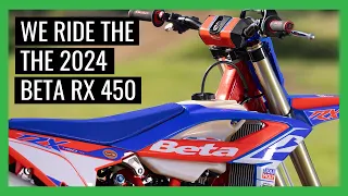 Riding the brand new Beta RX 450 at Australian launch!