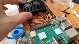 Собрал новый корпус-радиатор Raspberry pi 3b