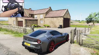 900HP Ferrari F12 TDF - Forza Horizon 4 | Thrustmaster TX gameplay