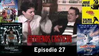 Estrenos Críticos 27: Fuga de Cerebros 2, Happy Feet 2, Acero Puro, La Chispa de la Vida, In Time