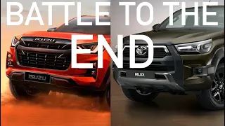 BATTLE TO THE END - 2021 - TOYOTA HILUX vs ISUZU DMAX