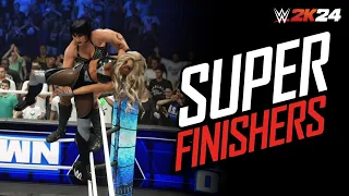 WWE 2K24: Top 9 Super Finishers (New Moves)