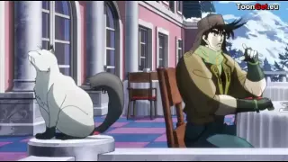 JoJo's Bizarre Adventure: Cat scene (eng dub)