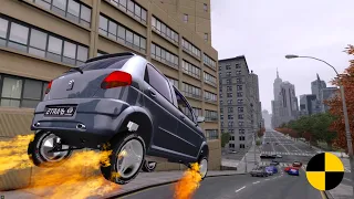 GTA 4 CRASH TESTING REAL CAR 164