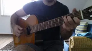 Prayer in c fingerstyle on guitar