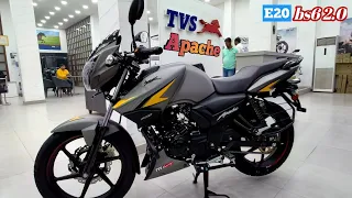 Tvs Apache RTR 160 2V E20 Bluetooth😍 Grey Colour😍 Price || Full Detailed Review