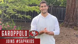 Jimmy Garoppolo Joins SAP’s 'Virtual Take Your Child to Work Day' | 49ers