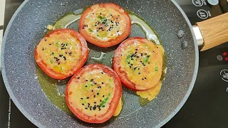 Just Add Eggs With Tomatoes It's So Delicious/ Simple Healthy Breakfast Recipe/ Cheap & Tasty Snacks