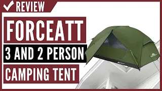 Forceatt Tent 3 and 2 Person Camping Tent Review