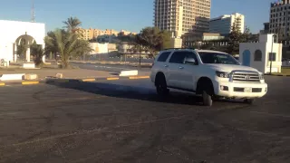 Toyota Sequoia Drifting in libya / 2014