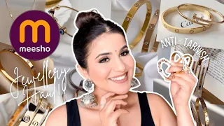 Meesho Anti Tarnish Luxury Jewellery Haul Starting at just ₹265 | Meesho Jewellery Haul