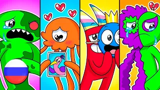 ТОП 20 ЛУЧШИХ АНИМАЦИЙ | Rainbow Firends 2 & Garten Of Ban Ban 4 на русском