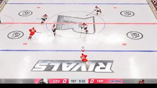 NHL 22 Игрок из Чехии с уровнем 99 99! Играем онлайн 3 Дивизион!!