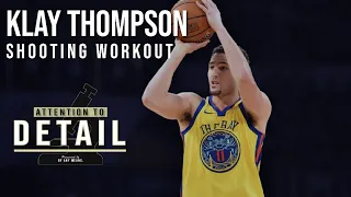 FULL Klay Thompson Shooting Workout // #AttentionToDetail🔬